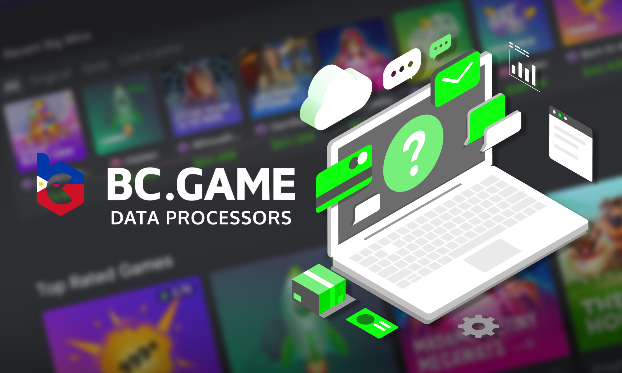 BC Game - data processors at the Philippines